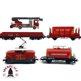 ♻️ 2da mano - Märklin Start Up Locomotora Digital mfx + vagones Bomberos H0 escala 1:87 A11