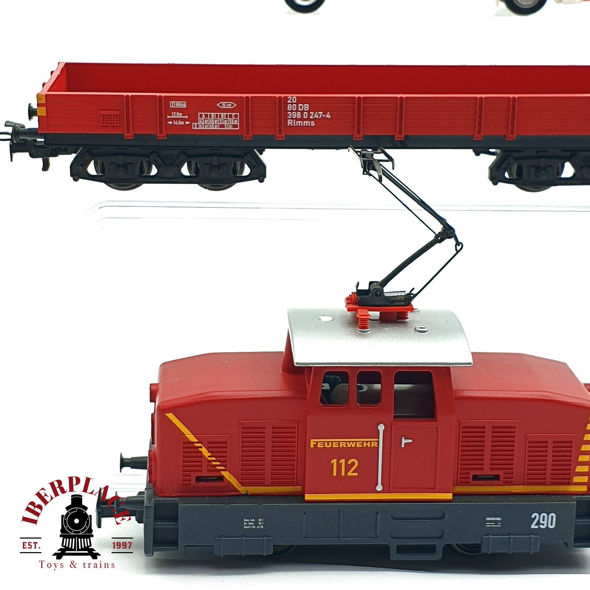 ♻️ 2da mano - Märklin Start Up Locomotora Digital mfx + vagones Bomberos H0 escala 1:87 A11