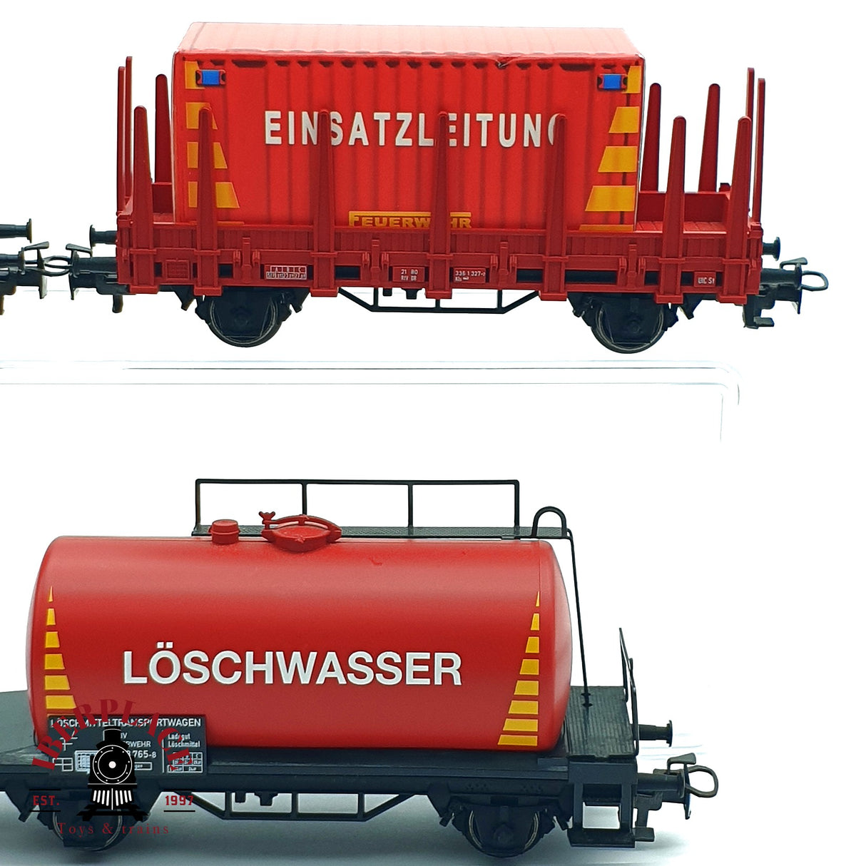 ♻️ 2da mano - Märklin Start Up Locomotora Digital mfx + vagones Bomberos H0 escala 1:87 A11