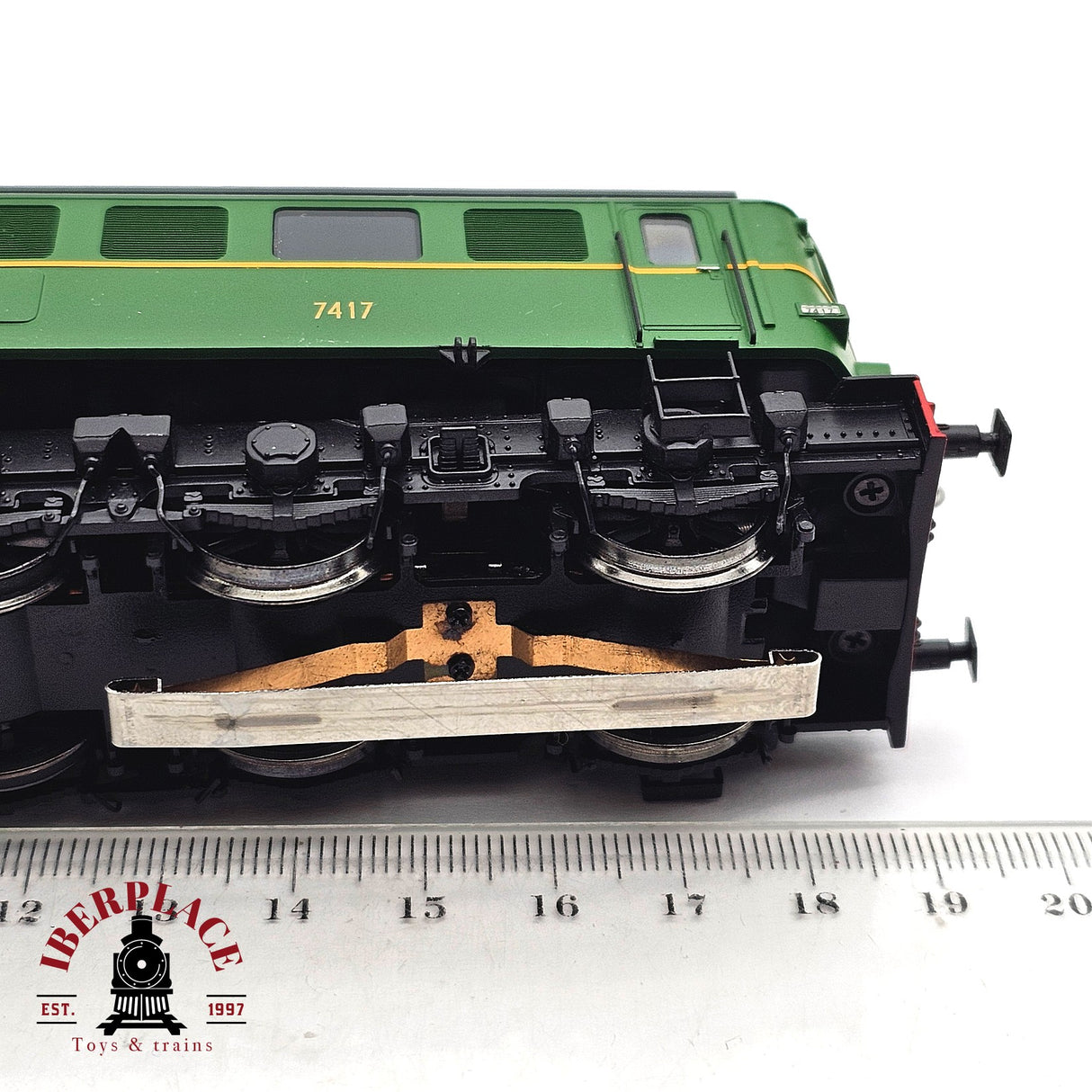♻️ 2da mano - AC IBERTREN 42041 locomotora 7400 RENFE RN Ep III H0 escala 1:87 A16