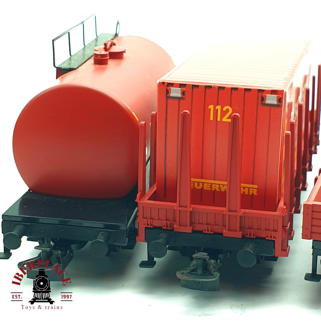 ♻️ 2da mano - Märklin Start Up Locomotora Digital mfx + vagones Bomberos H0 escala 1:87 A11