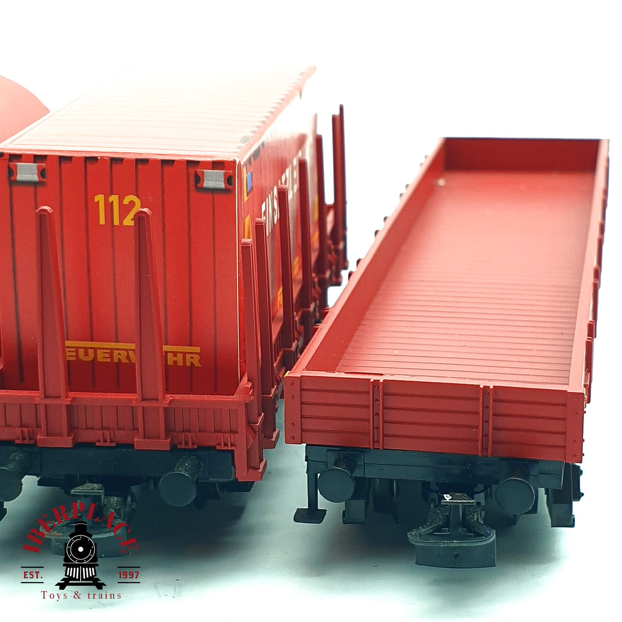 ♻️ 2da mano - Märklin Start Up Locomotora Digital mfx + vagones Bomberos H0 escala 1:87 A11