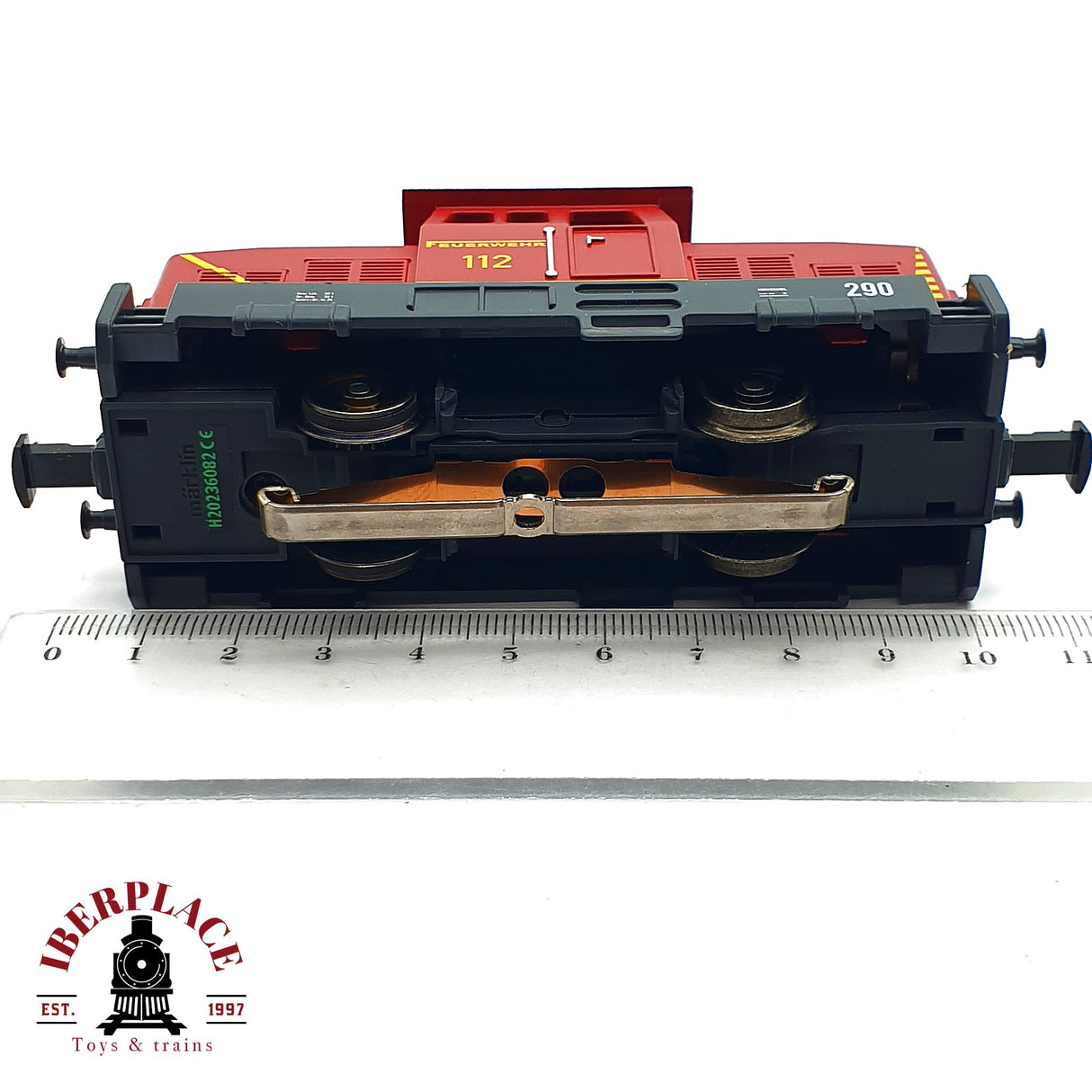 ♻️ 2da mano - Märklin Start Up Locomotora Digital mfx + vagones Bomberos H0 escala 1:87 A11