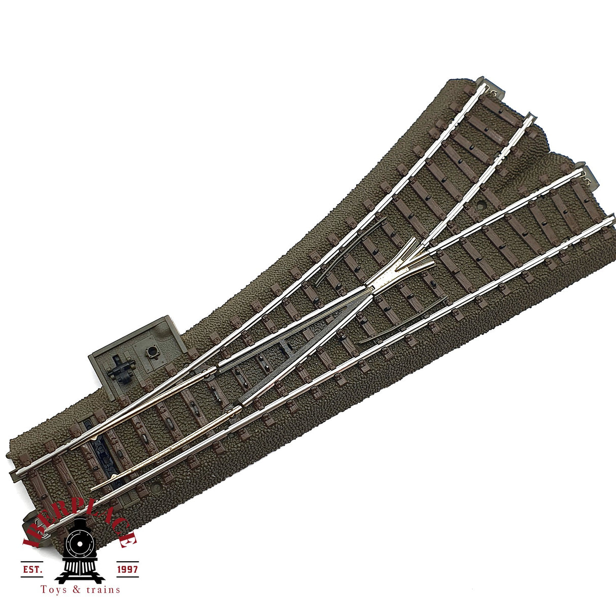 ♻️ 2da mano - Märklin 20611 desvió a la izquierda con decoder tipo C H0 escala 1:87 A11 2/3