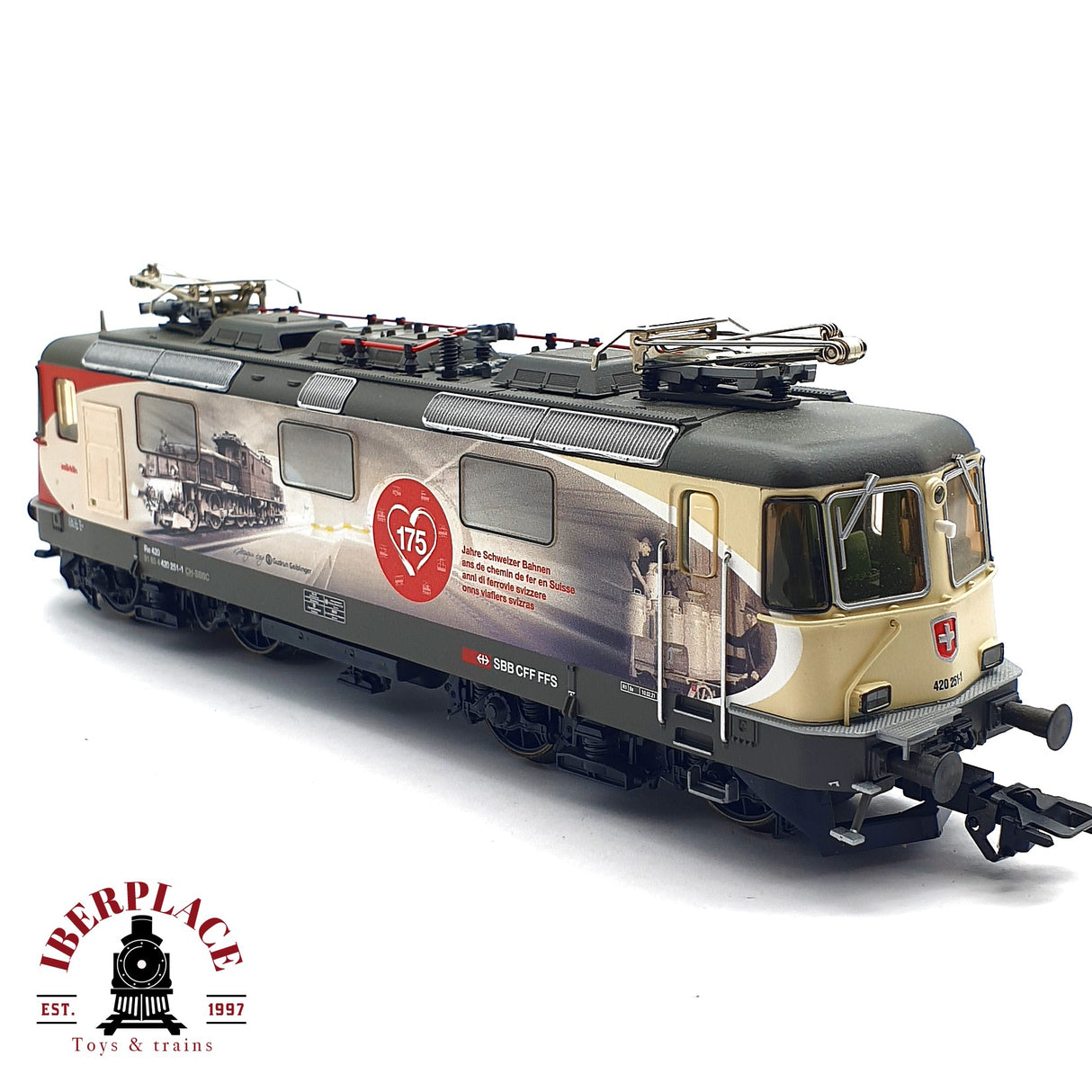 ♻️ 2da mano - Märklin 37875 Dig. Locomotora con Sonido DCC mfx Ep VI SBB CFF H0 escala 1:87 A11