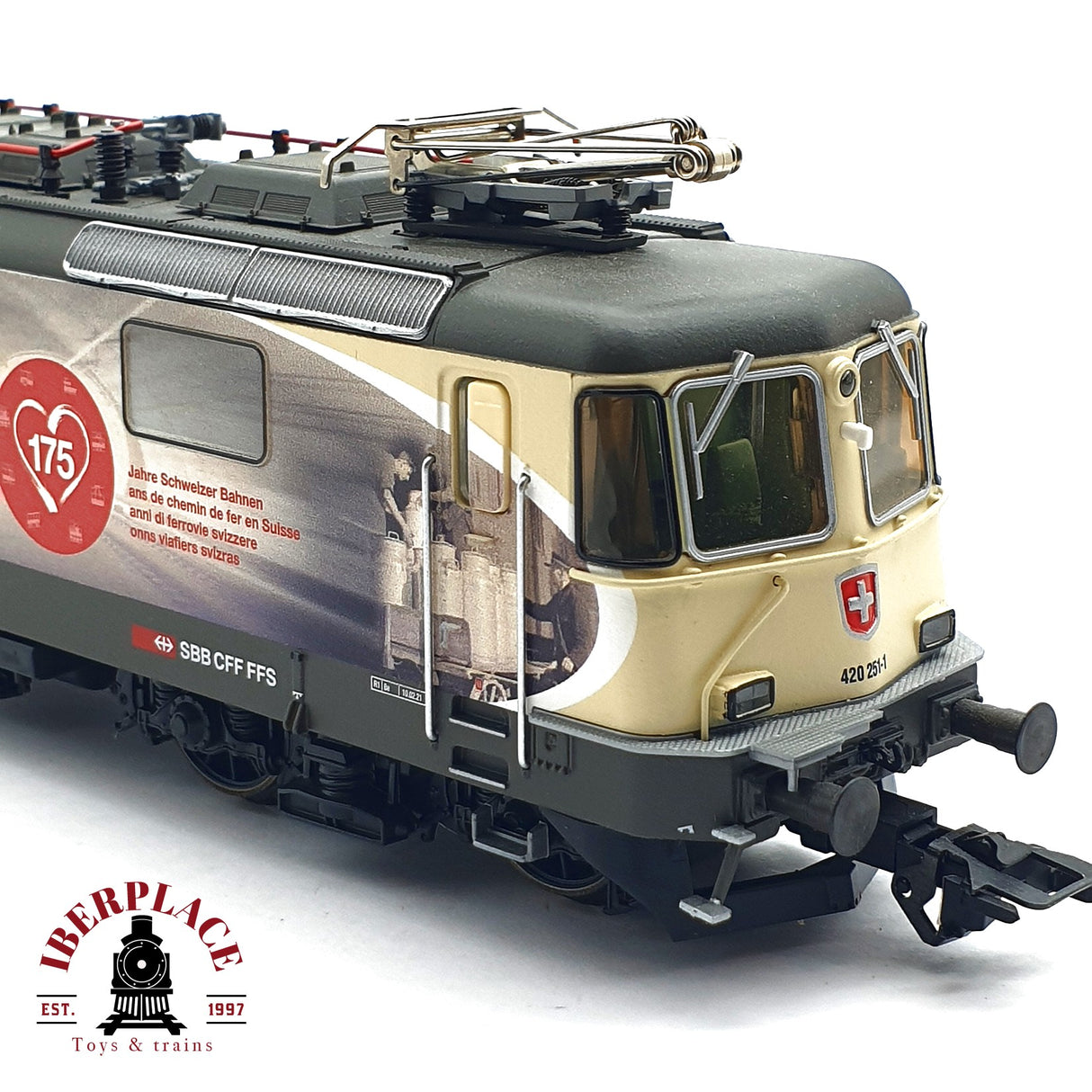 ♻️ 2da mano - Märklin 37875 Dig. Locomotora con Sonido DCC mfx Ep VI SBB CFF H0 escala 1:87 A11