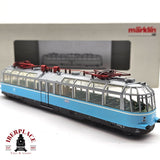 ♻️ 2da mano - AC Märklin 37580 Locomotora panorámica BR 491 DB Ep IV H0 escala 1:87 A16