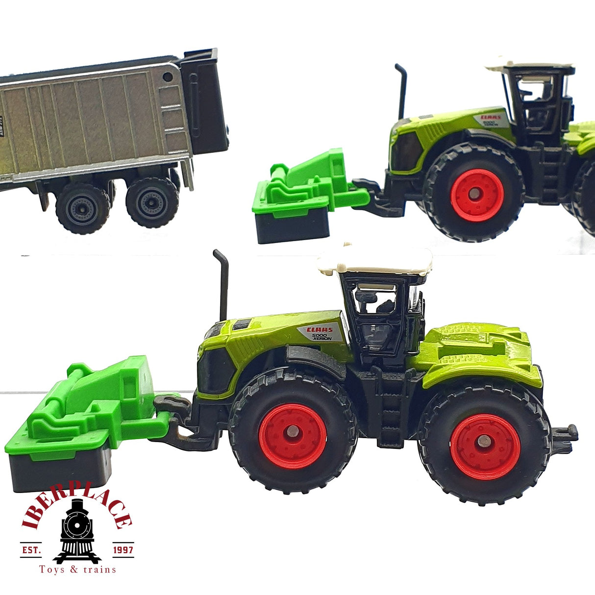 ♻️ 2da mano - Märklin Locomotora Digital mfx + vagones Claas Set H0 escala 1:87 A11