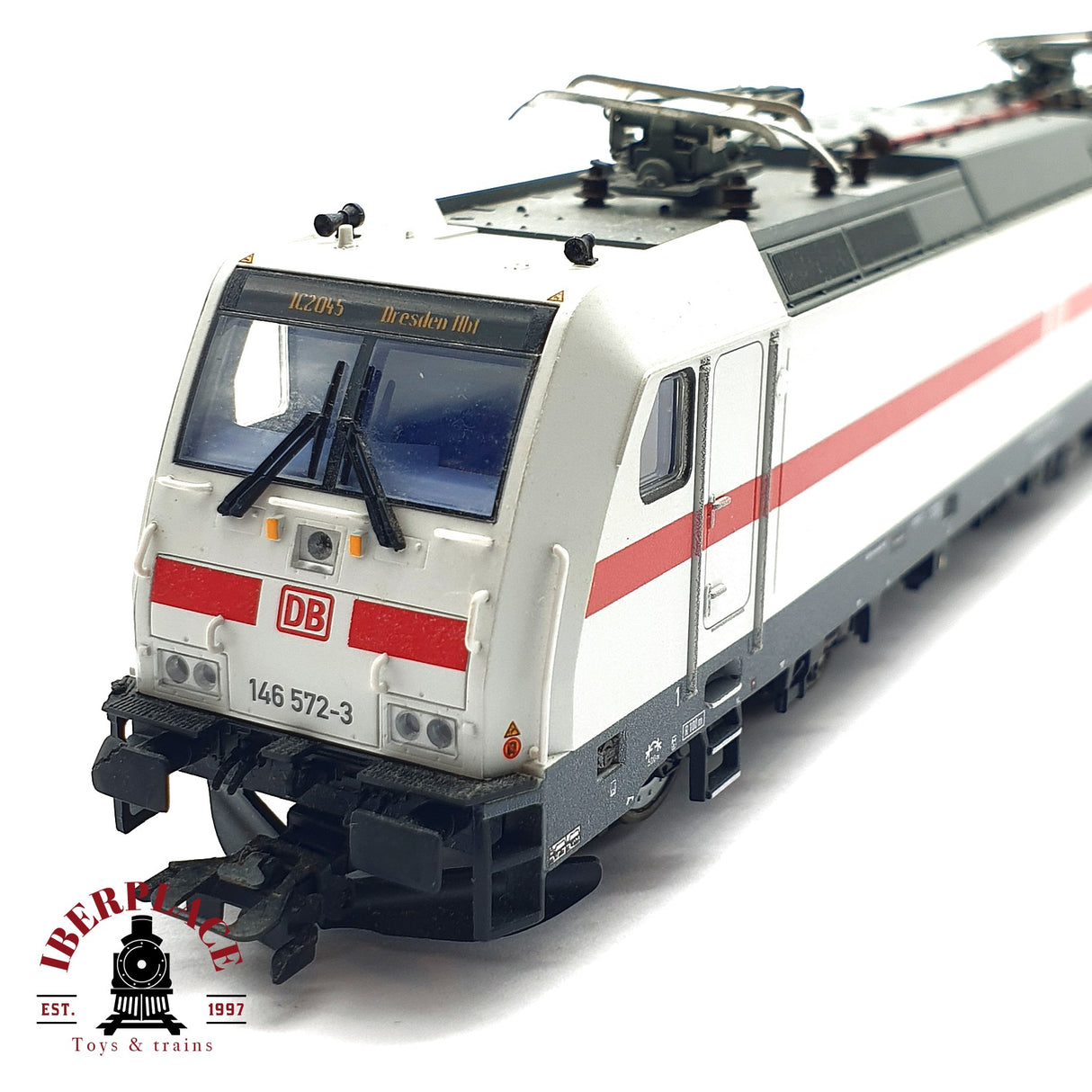 ♻️ 2da mano - Märklin 37449 Dig. Locomotora con sonido DCC mfx + vagón cafetería H0 escala 1:87 A11