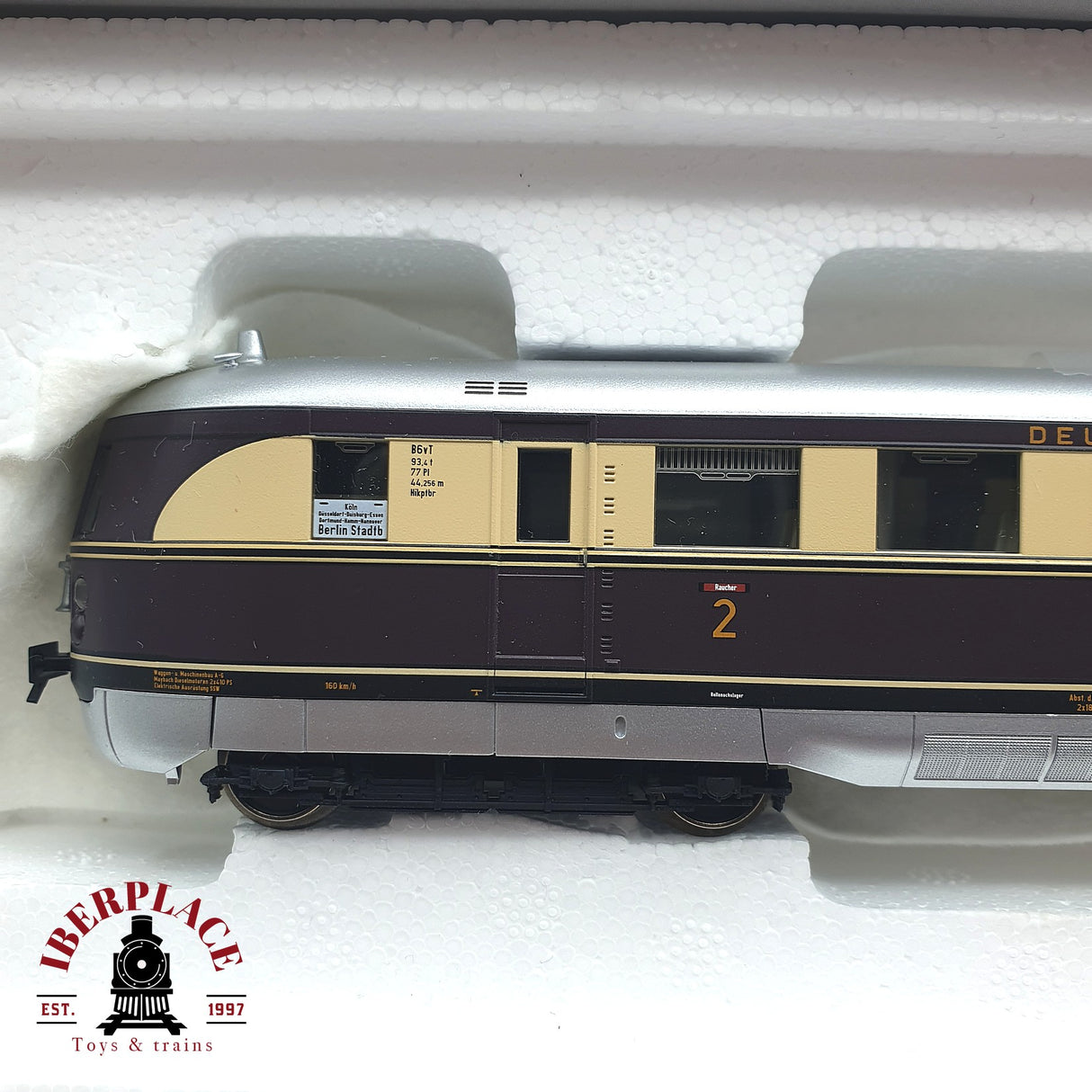 ♻️ 2da mano - AC Märklin 37770 Digital Locomotora Baureihe SVT 137 H0 escala 1:87 A16