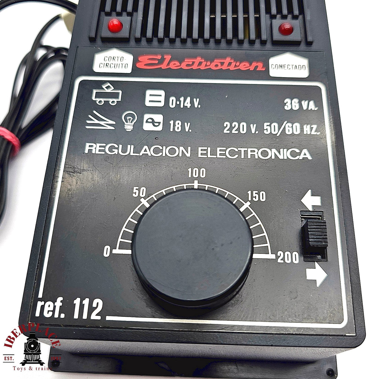 ♻️ 2da mano - Electrotren 112 transformador 18V 220V H0 escala 1:87 A15