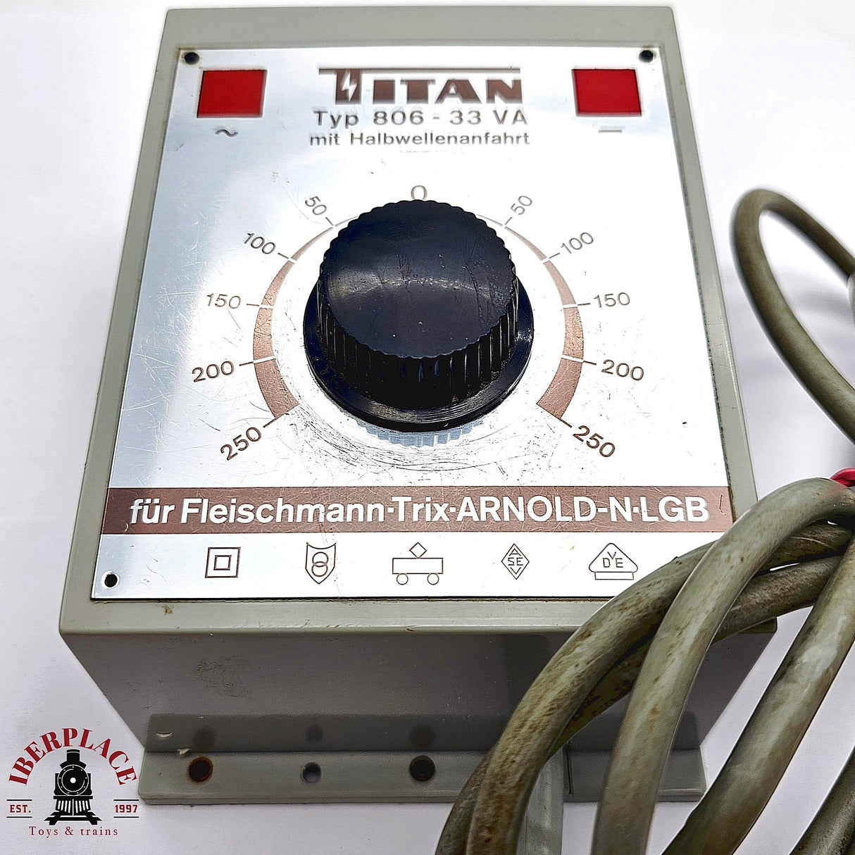 ♻️ 2da mano - Titan Typ 806 - 33 VA Transformador H0 escala 1:87 A15