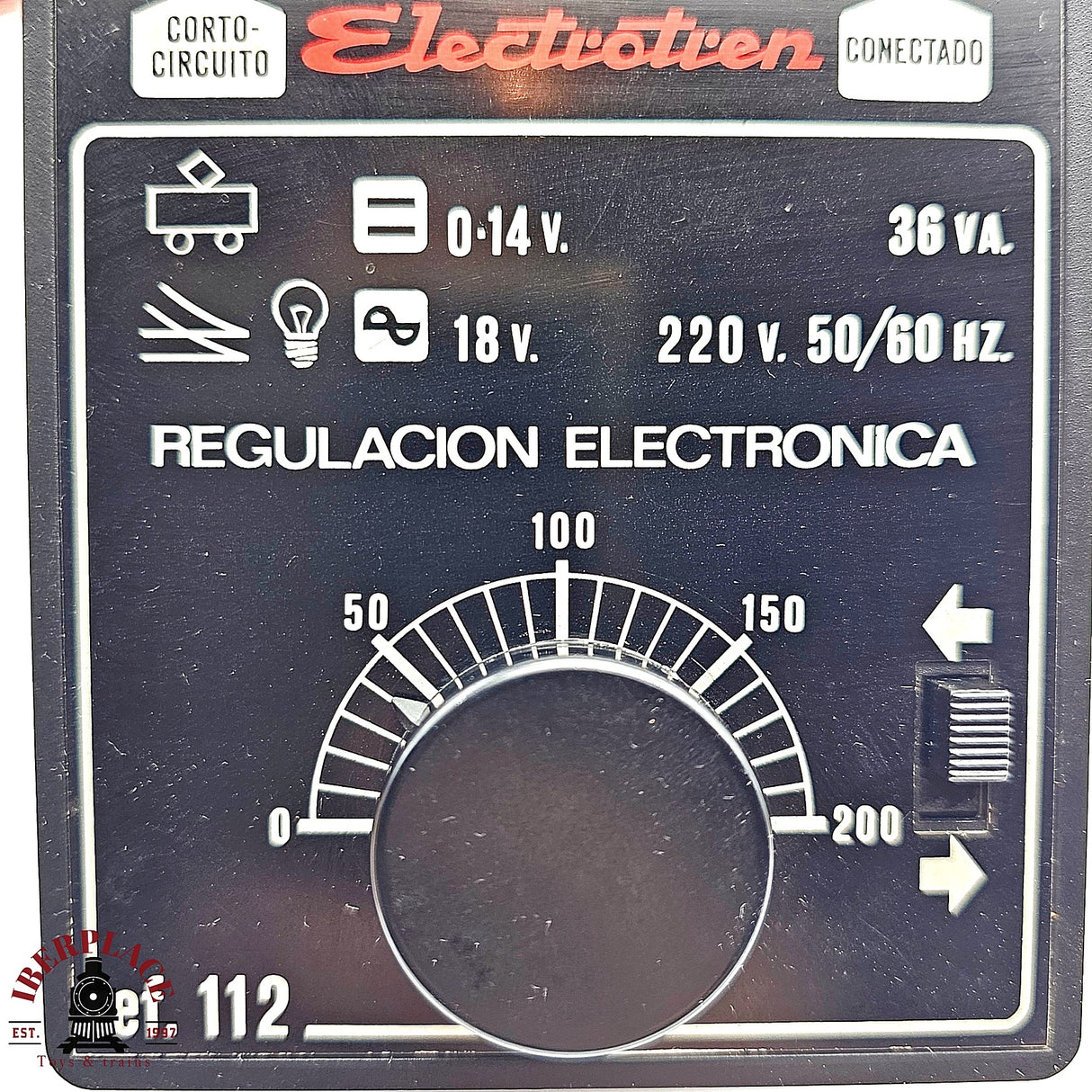 ♻️ 2da mano - Electrotren 112 transformador 18V 220V H0 escala 1:87 A15 2/2