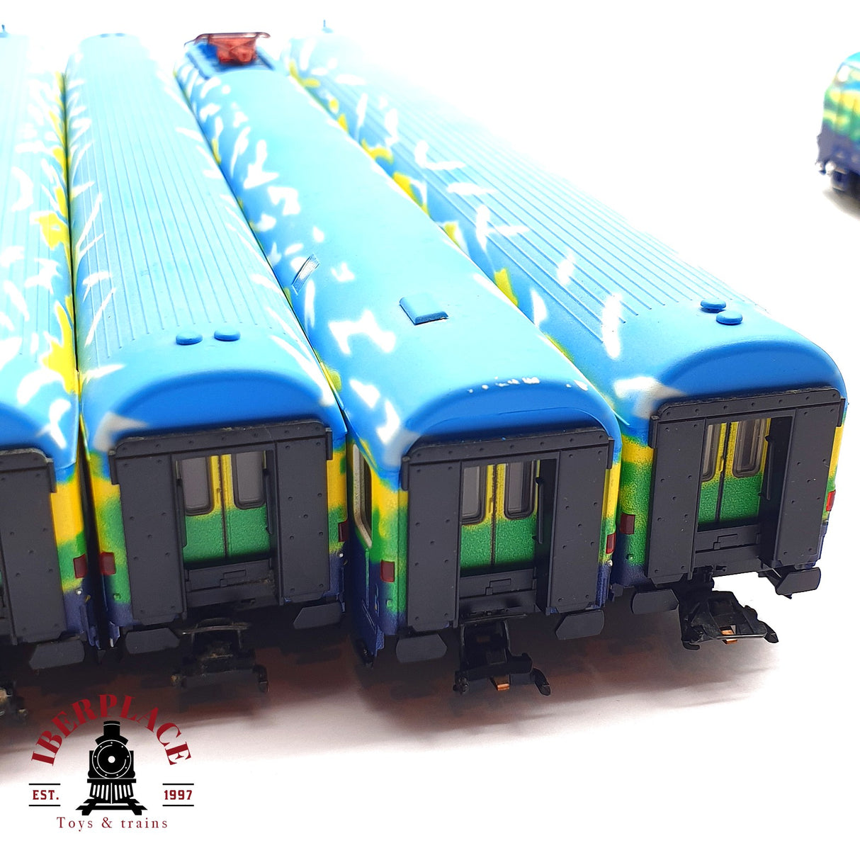 ♻️ 2da mano - Märklin 39218 / 43878 Dig. Locomotora con sonido mfx DCC Touristik con iluminación interior H0 escala 1:87 A11