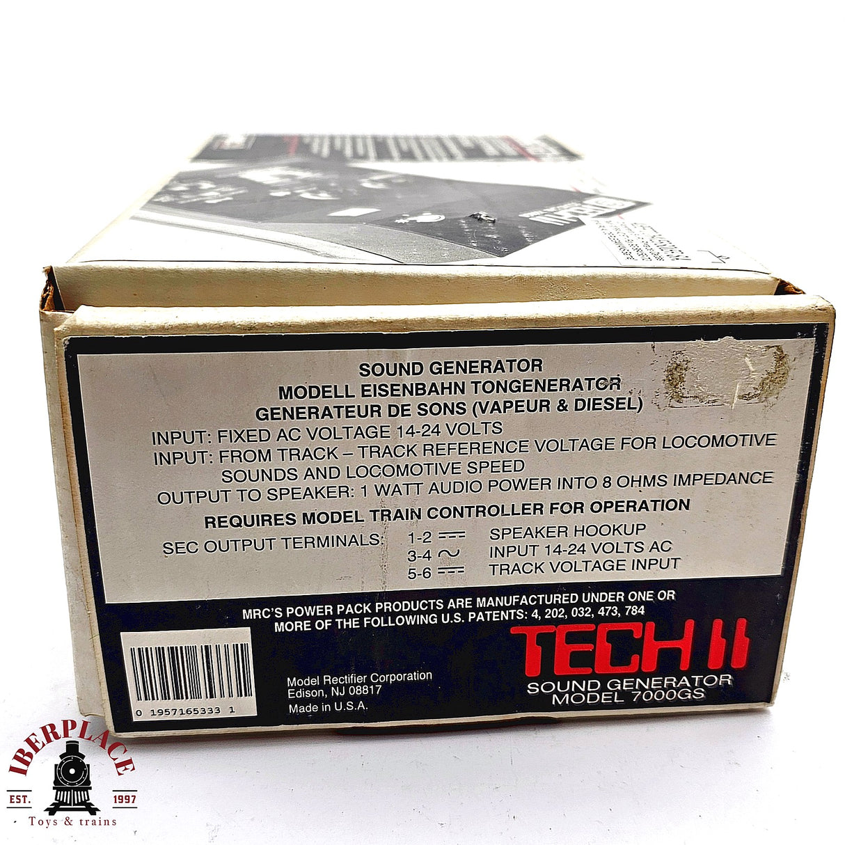 ♻️ 2da mano - MRC Tech 11 Generador de sonidos H0 escala 1:87 A15