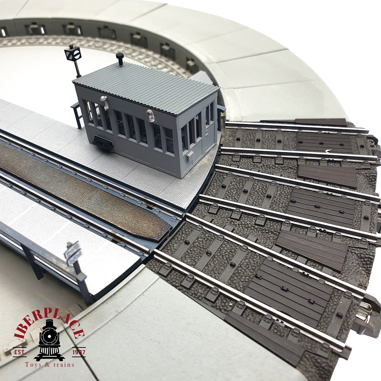 ♻️ 2da mano - Märklin 74861 Plataforma giratoria Digital Funciona con vías C H0 escala 1:87 A11