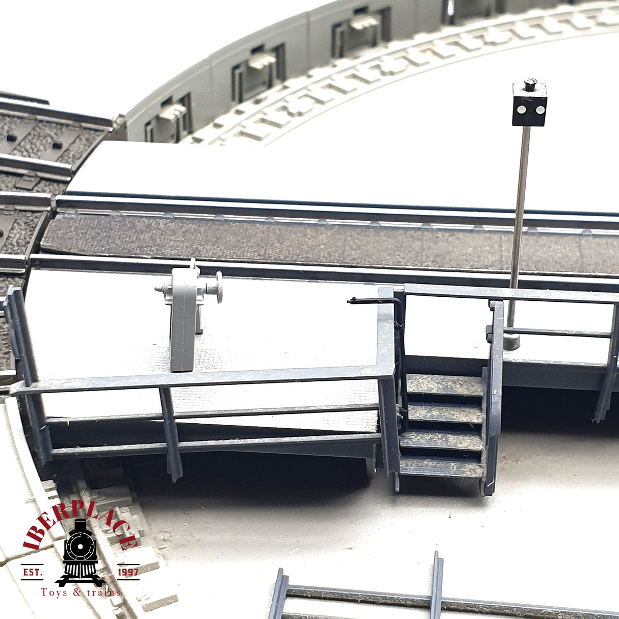 ♻️ 2da mano - Märklin 74861 Plataforma giratoria Digital Funciona con vías C H0 escala 1:87 A11