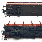 ♻️ 2da mano - Märklin 2x vagón telero y vagón abierto DB H0 escala 1:87 A11