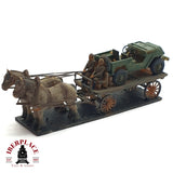 ♻️ 2da mano - Figura carruaje con carga coche militar N escala 1:160 E15