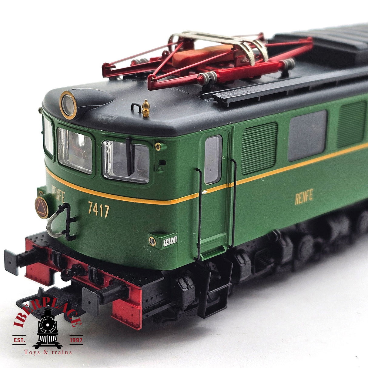 ♻️ 2da mano - AC IBERTREN 42041 locomotora 7400 RENFE RN Ep III H0 escala 1:87 A16