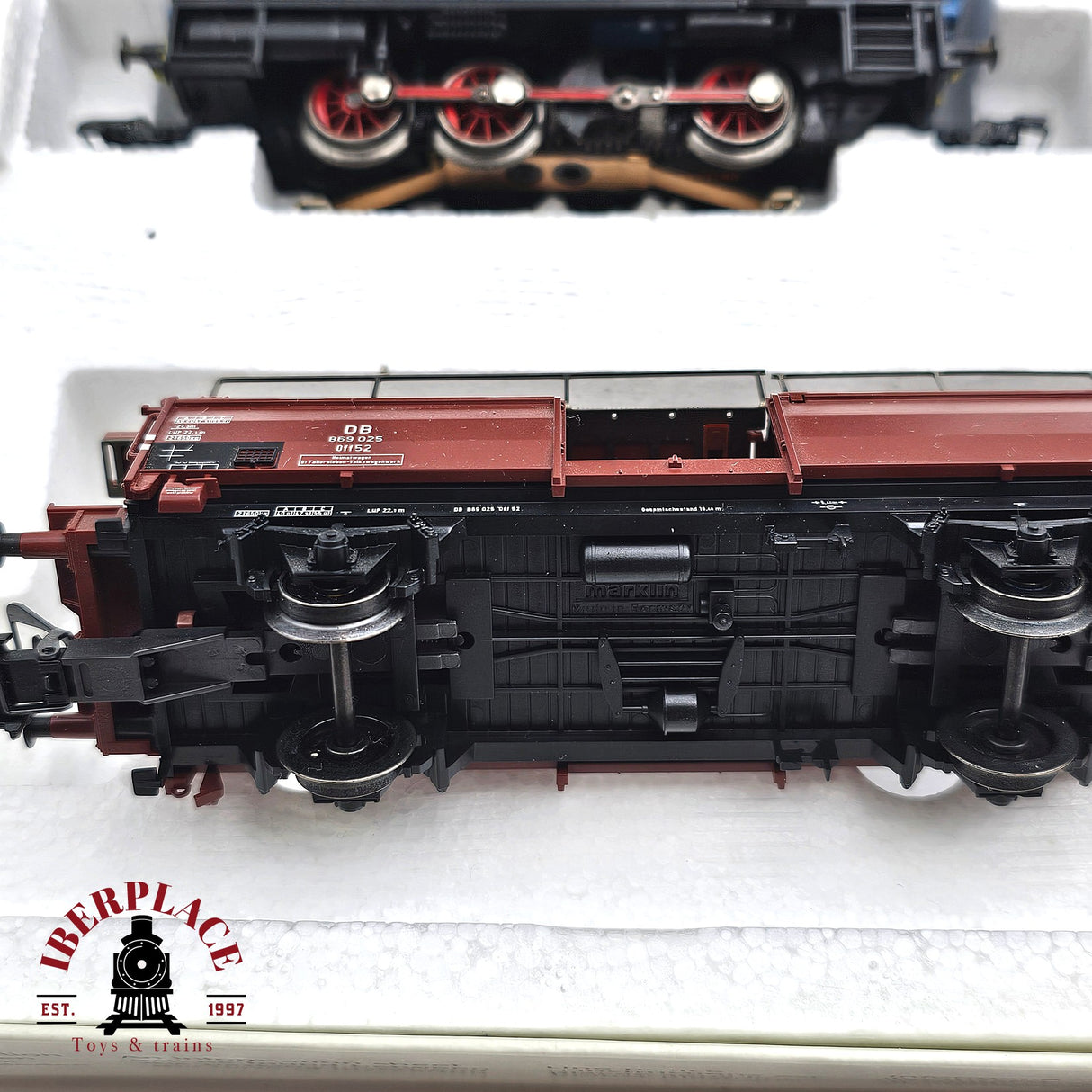 ♻️ 2da mano - AC Märklin 28631 set de tren autotransporte de coches Volkswagen DB H0 escala 1:87 A16
