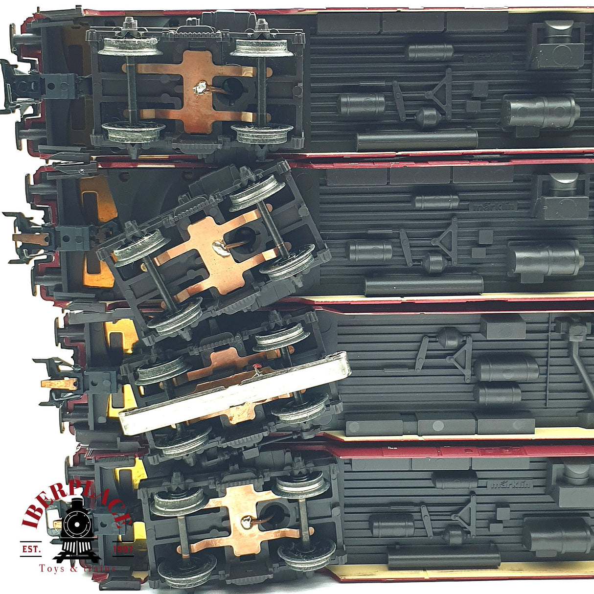 ♻️ 2da mano - Märklin 43849 vagones pasajeros Rheingold con luces mfx Ep IV H0 escala 1:87 A11