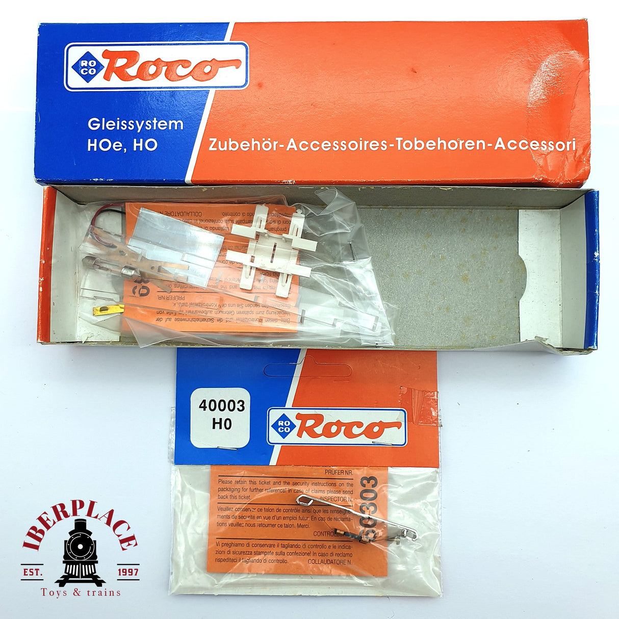 ♻️ 2da mano - Roco 40300 Kit de iluminación universal  H0 escala 1:87 E15 2/2
