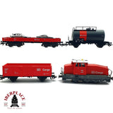 ♻️ 2da mano - Märklin 44504 + 36504 Locomotora Digital mfx con sonido DB cargo H0 escala 1:87 A11