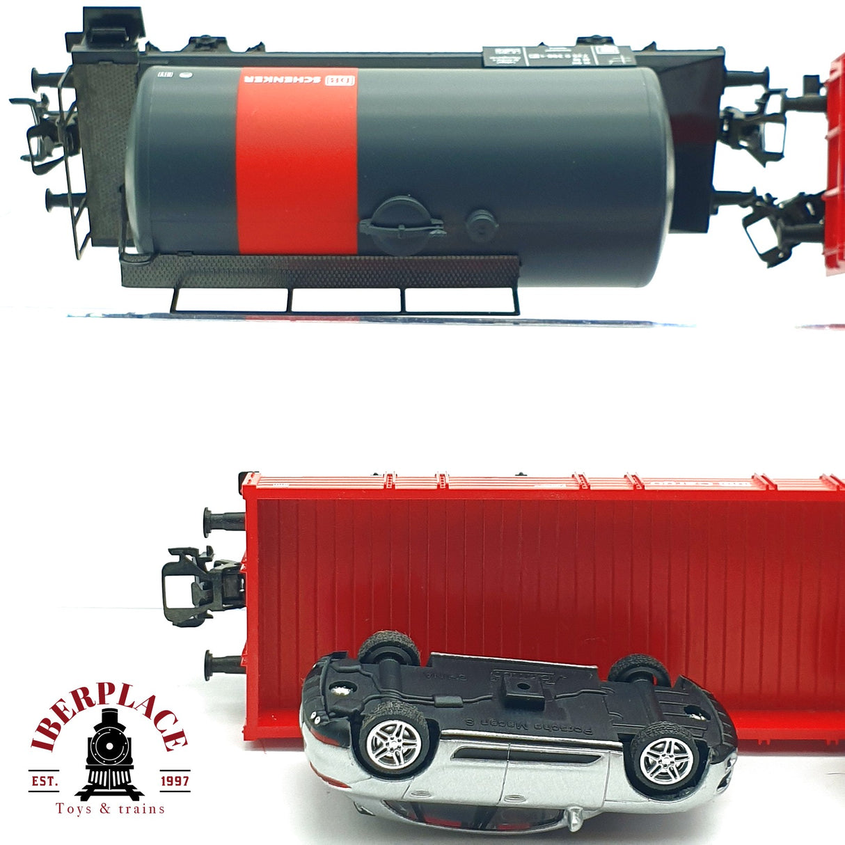 ♻️ 2da mano - Märklin 44504 + 36504 Locomotora Digital mfx con sonido DB cargo H0 escala 1:87 A11