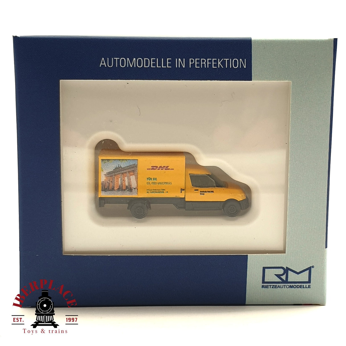 ♻️ 2da mano - Rietze 16301 Furgon DHL Berlin Streetscooter N escala 1:160 E15
