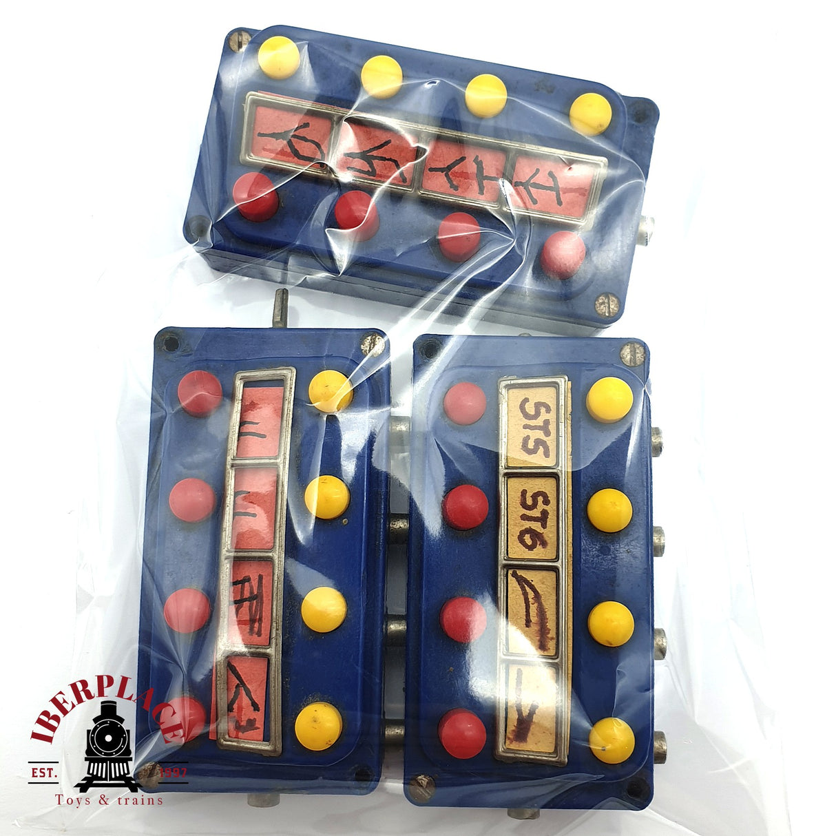 ♻️ 2da mano -  3x Märklin 7210 Panel de control H0 escala 1:87 E15