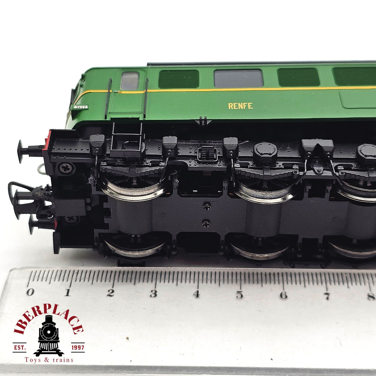 ♻️ 2da mano - AC IBERTREN 42041 locomotora 7400 RENFE RN Ep III H0 escala 1:87 A16