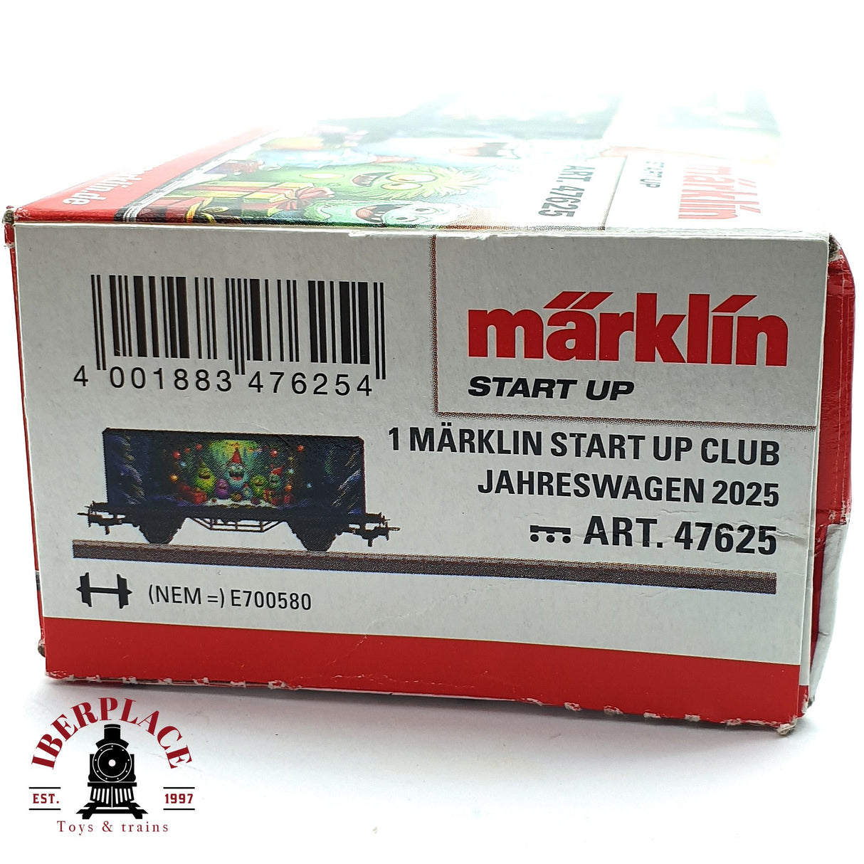 ♻️ 2da mano -  Märklin Start up 47625 contenedor monstruos navideños 2025 H0 escala 1:87 A11