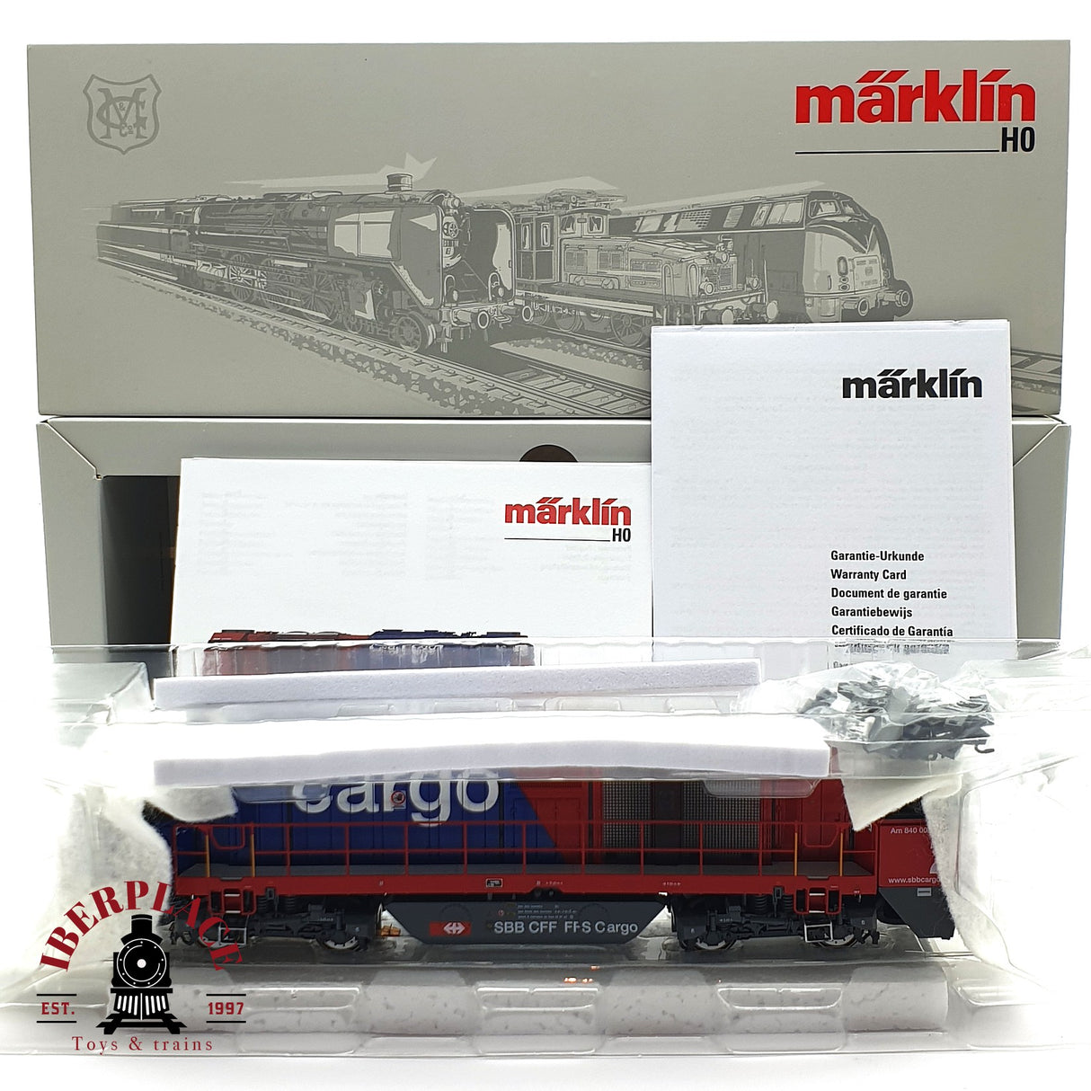 ♻️ 2da mano - Märklin 37295 Digital Locomotora Vossloh G 2000 BB Cargo H0 escala 1:87 A11