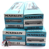 ♻️ 2da mano -  Märklin 40851 set de vagones Rheingold Tin plate DB H0 escala 1:87 A11