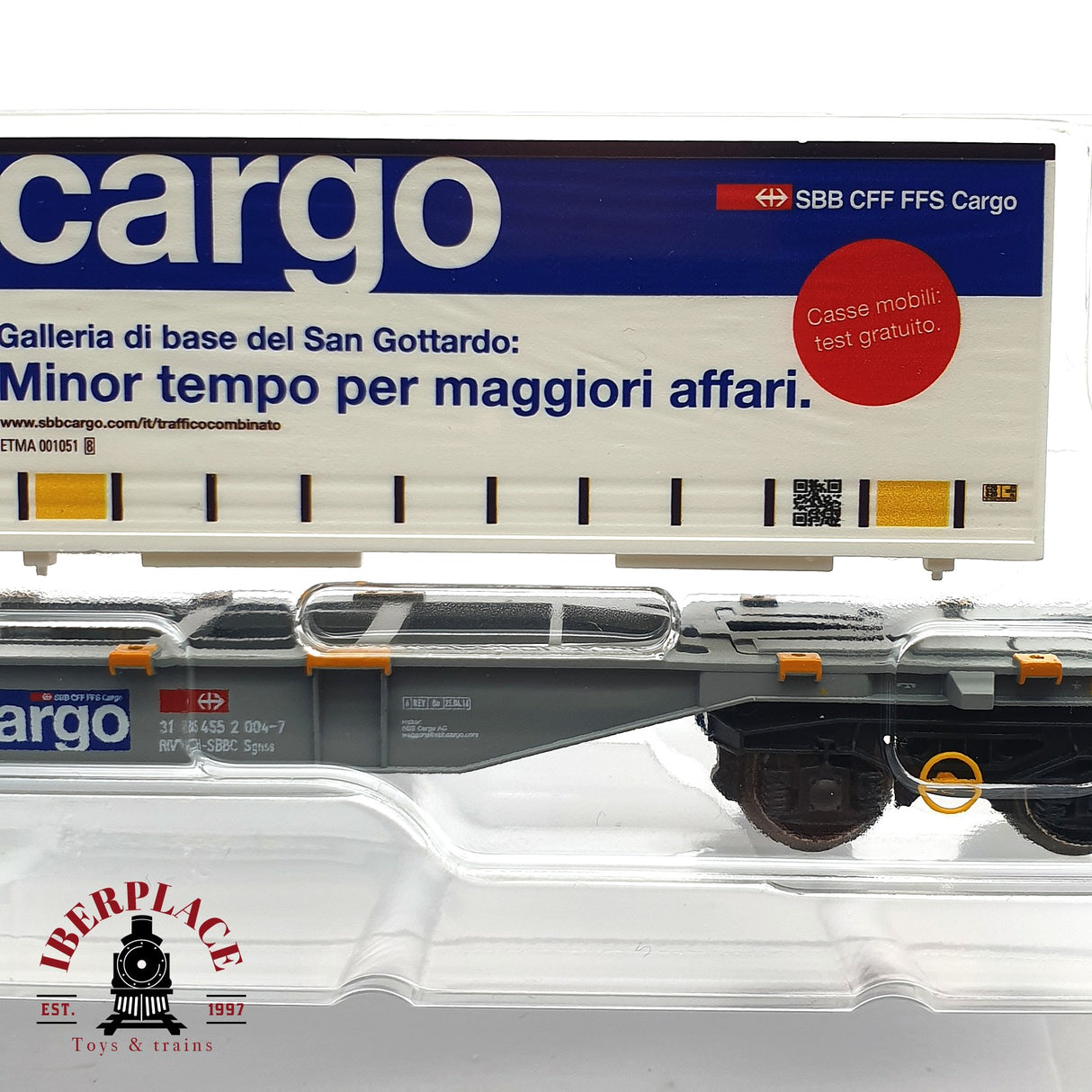 ♻️ 2da mano - Märklin 47463 set vagones contenedor Cargo SBB H0 escala 1:87 A11