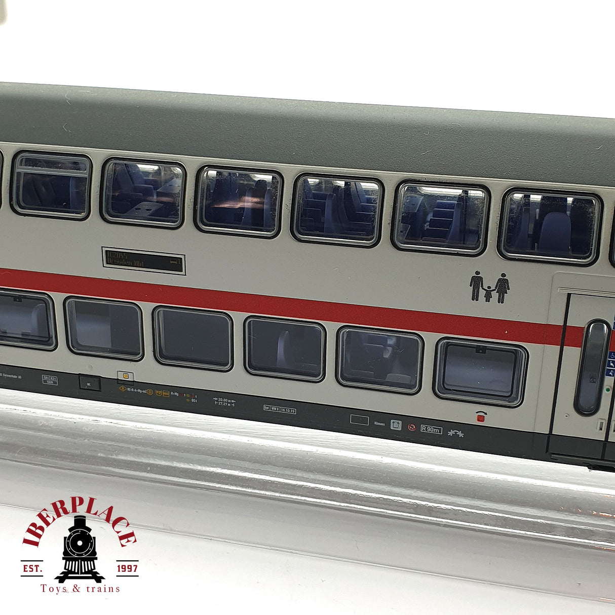 ♻️ 2da mano -  Märklin 5x vagones de doble piso con coche piloto DB H0 escala 1:87 A11