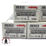 ♻️ 2da mano -  Märklin 5x vagones de doble piso con coche piloto DB H0 escala 1:87 A11