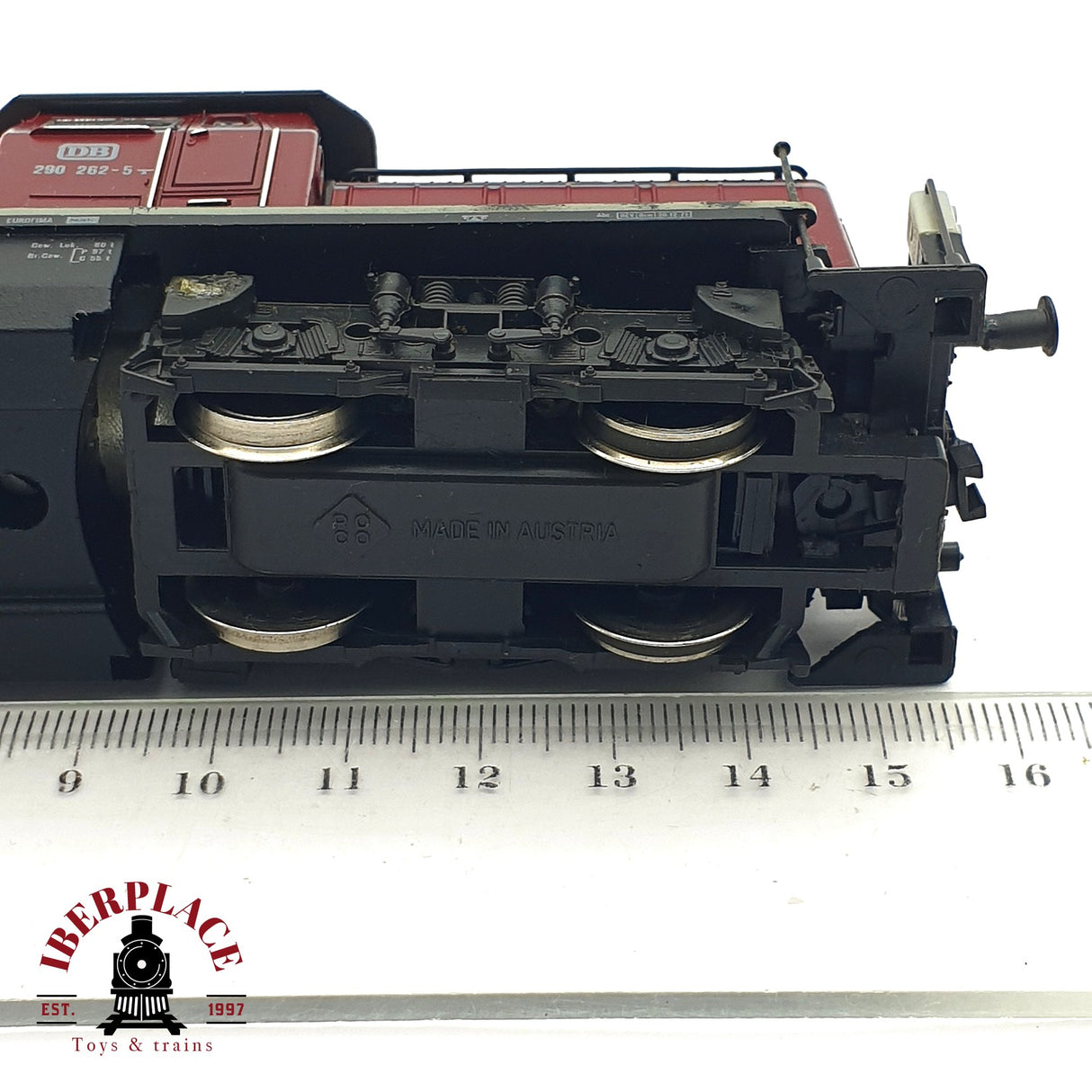 ♻️ 2da mano -  DEFECTUOSO Roco Locomotora BR 290 DB restaurar H0 escala 1:87 ADT03