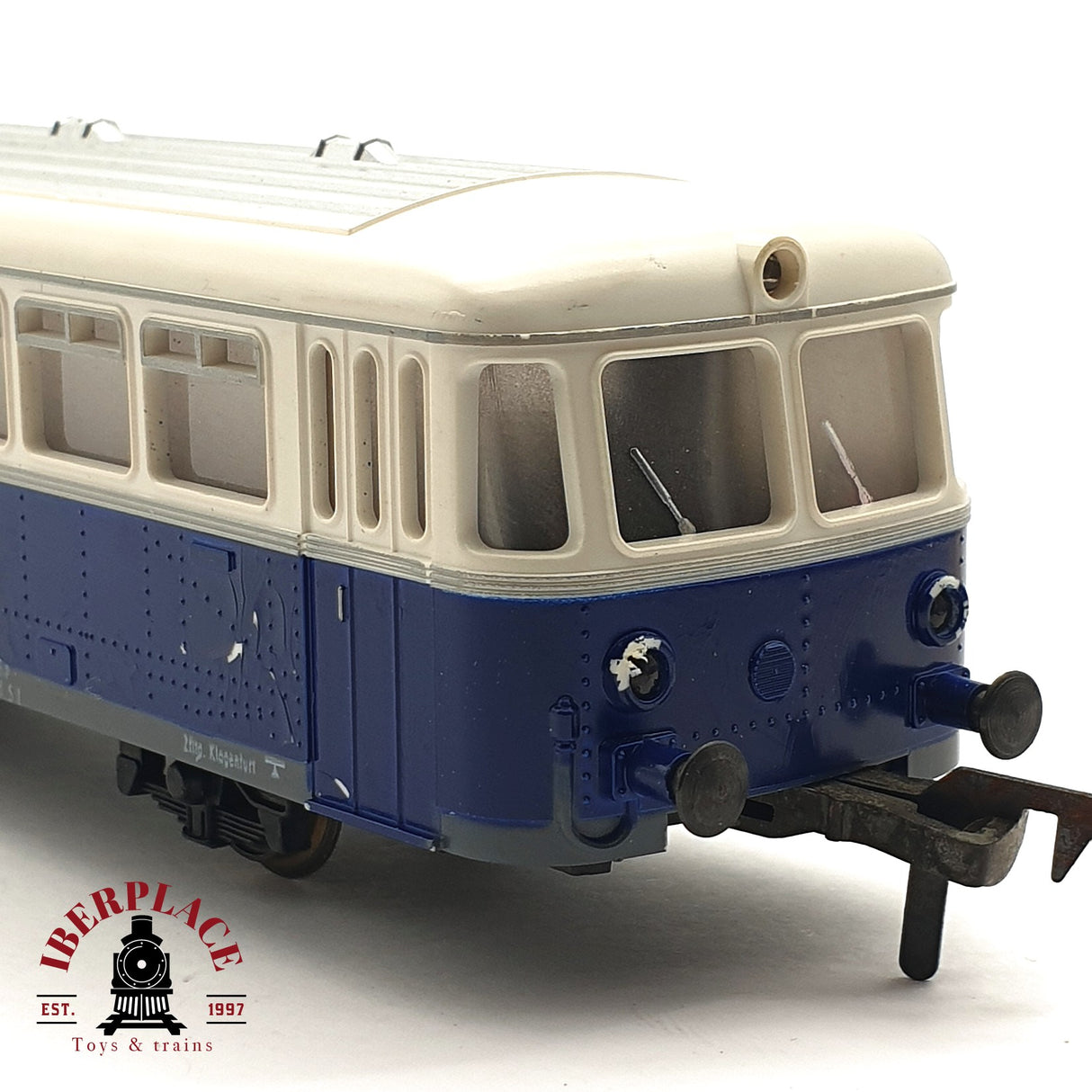 ♻️ 2da mano -  DEFECTUOSO Fleischmann Locomotora Ferrobus restaurar H0 escala 1:87 ADT03