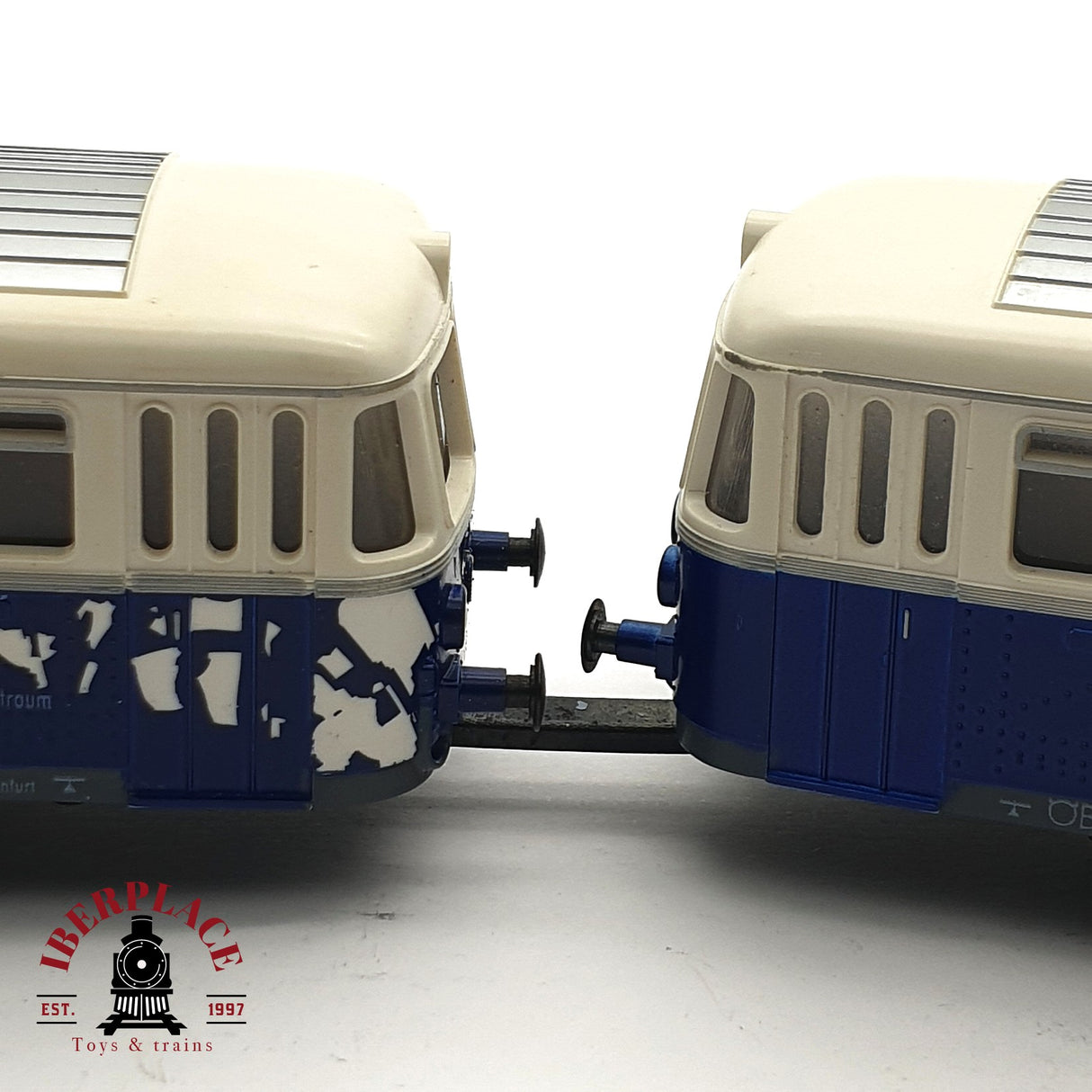 ♻️ 2da mano -  DEFECTUOSO Fleischmann Locomotora Ferrobus restaurar H0 escala 1:87 ADT03