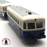 ♻️ 2da mano -  DEFECTUOSO Fleischmann Locomotora Ferrobus restaurar H0 escala 1:87 ADT03
