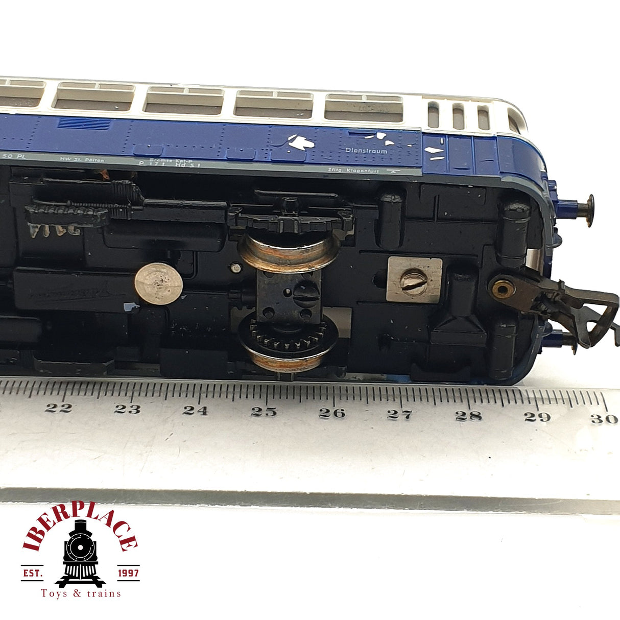 ♻️ 2da mano -  DEFECTUOSO Fleischmann Locomotora Ferrobus restaurar H0 escala 1:87 ADT03