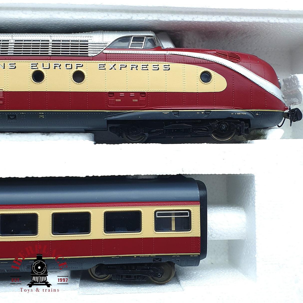 ♻️ 2da mano -  DEFECTUOSO Roco 43011 Locomotora BR 601 TEE Restaurar H0 escala 1:87 ADT03