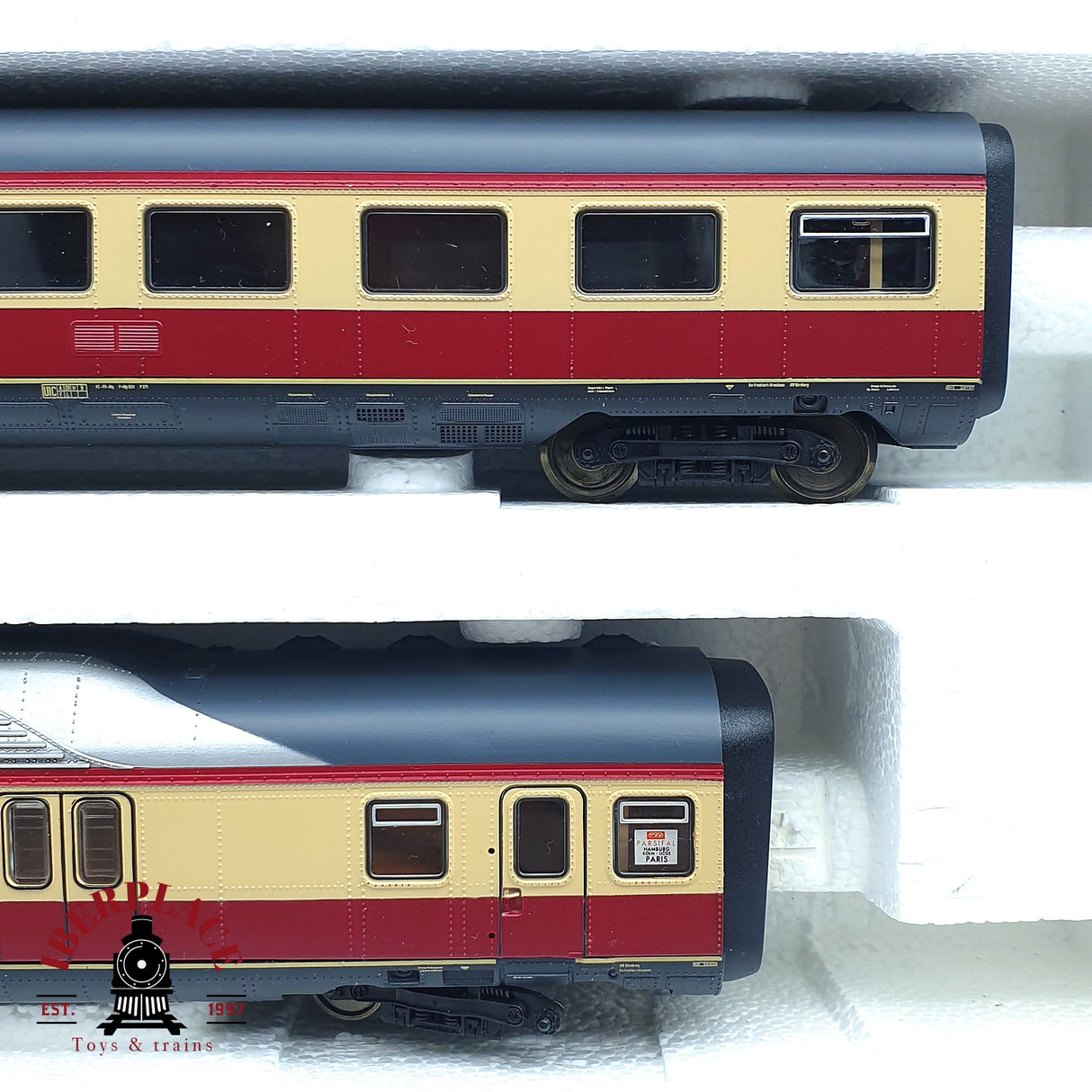 ♻️ 2da mano -  DEFECTUOSO Roco 43011 Locomotora BR 601 TEE Restaurar H0 escala 1:87 ADT03