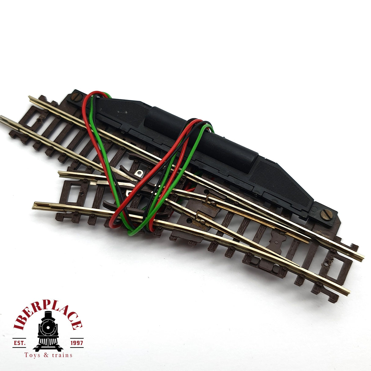 ♻️ 2da mano -  Roco 22249 Desvió eléctrico izquierdo N escala 1:160 AN10 4/7