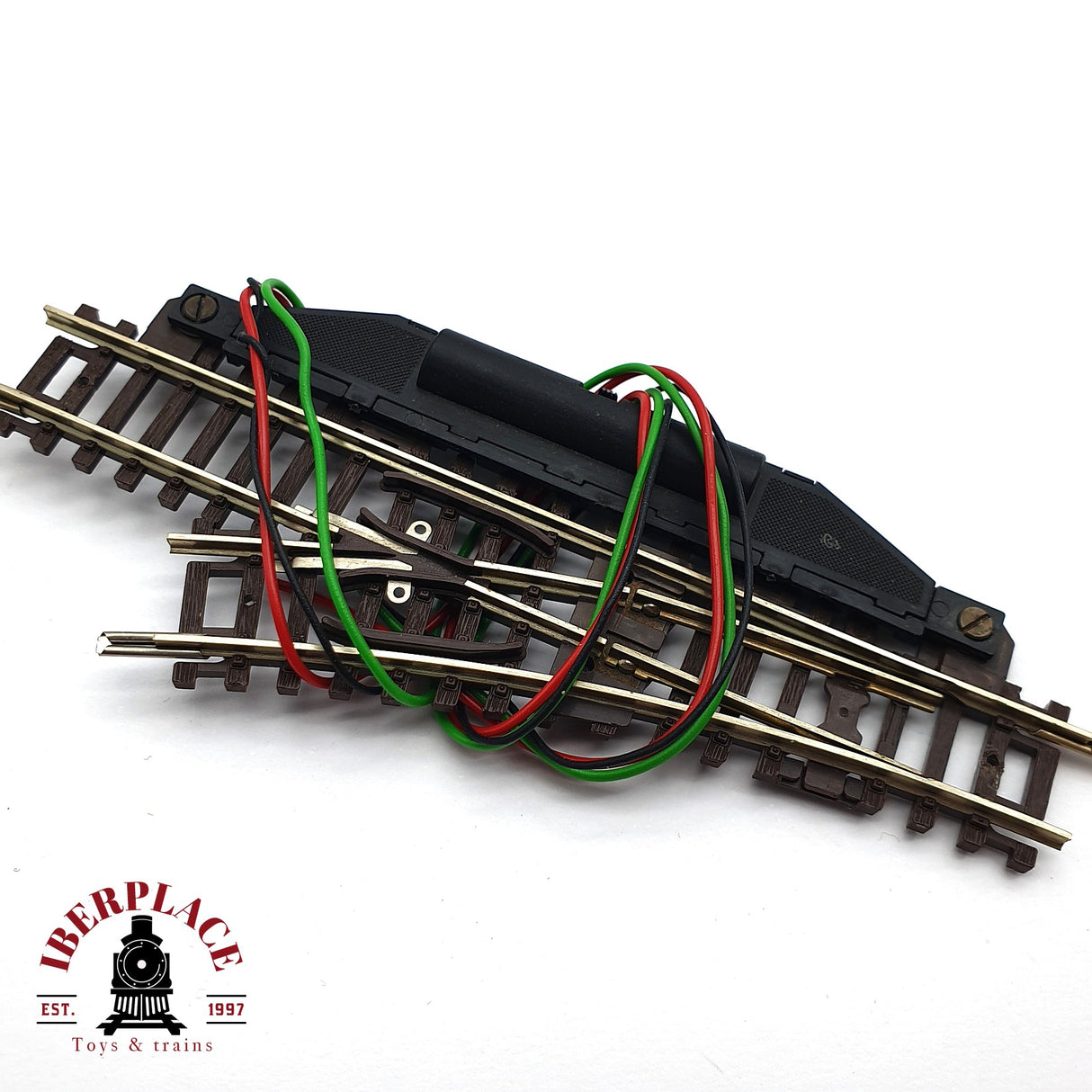 ♻️ 2da mano -  Roco 22249 Desvió eléctrico izquierdo N escala 1:160 AN10 6/7