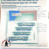 ♻️ 2da mano -  DEFECTUOSO Roco 43011 Locomotora BR 601 TEE Restaurar H0 escala 1:87 ADT03