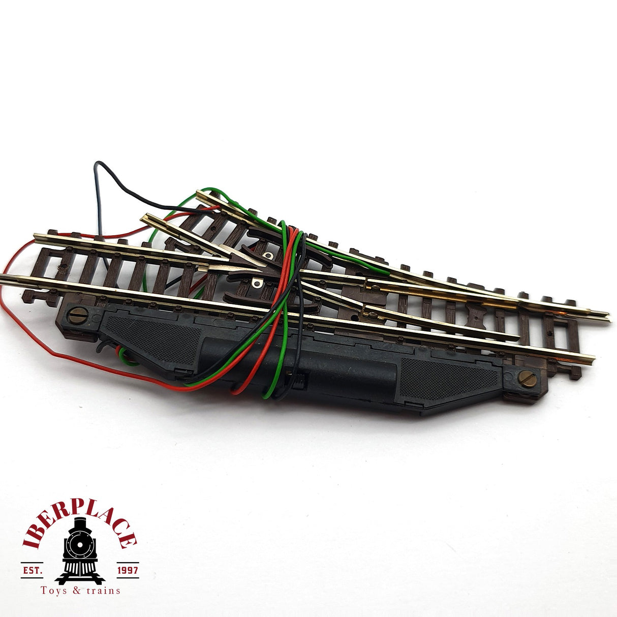 ♻️ 2da mano -  Roco 22251 Desvió eléctrico derecho N escala 1:160 AN10 1/6