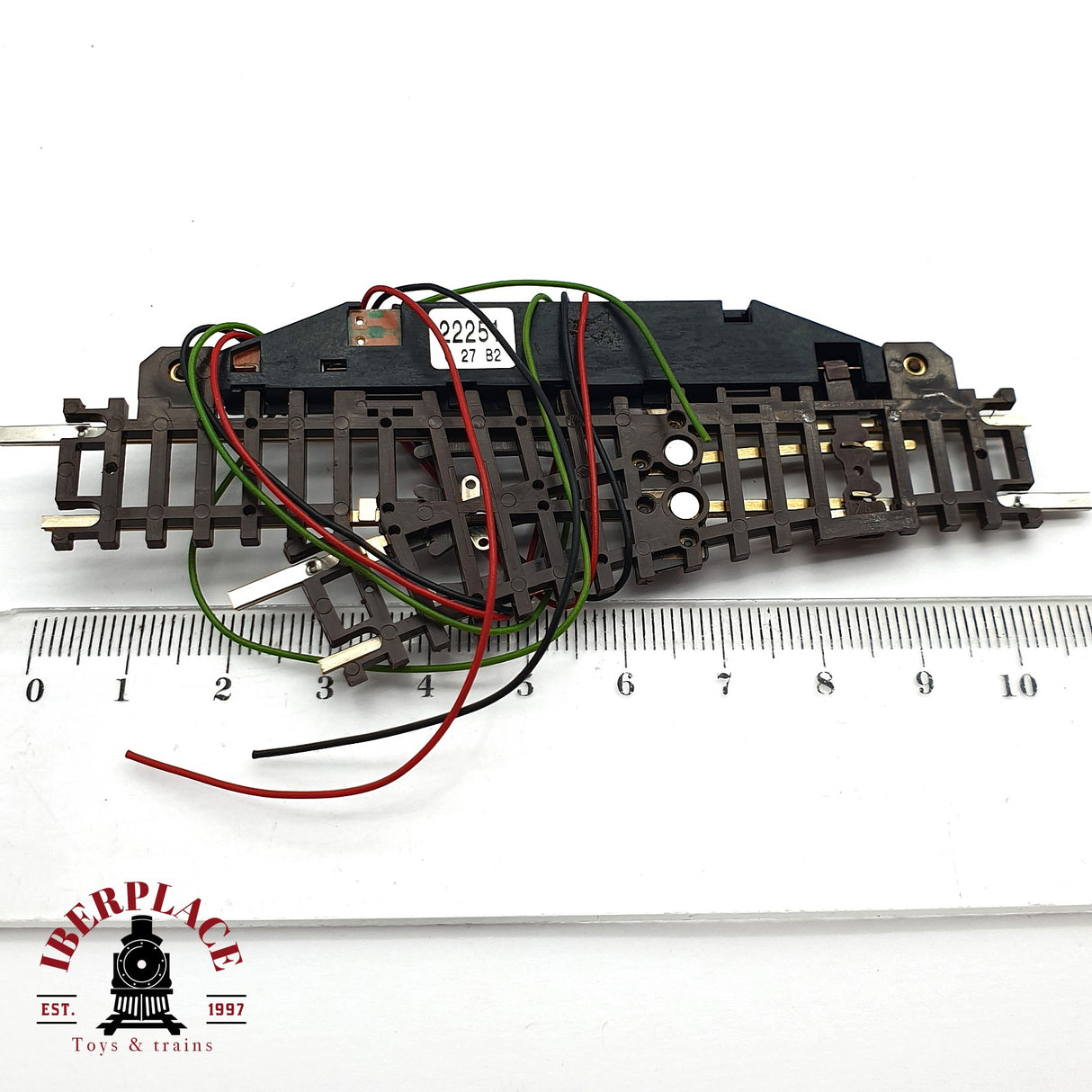 ♻️ 2da mano -  Roco 22251 Desvió eléctrico derecho N escala 1:160 AN10 2/6